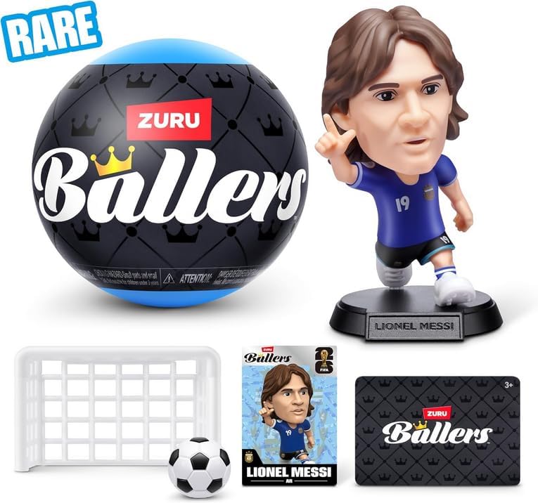 Detalle 1 de ZURU Ballers FIFAワールドカップ2026 ミステリーボーラー 3パック フィギュア