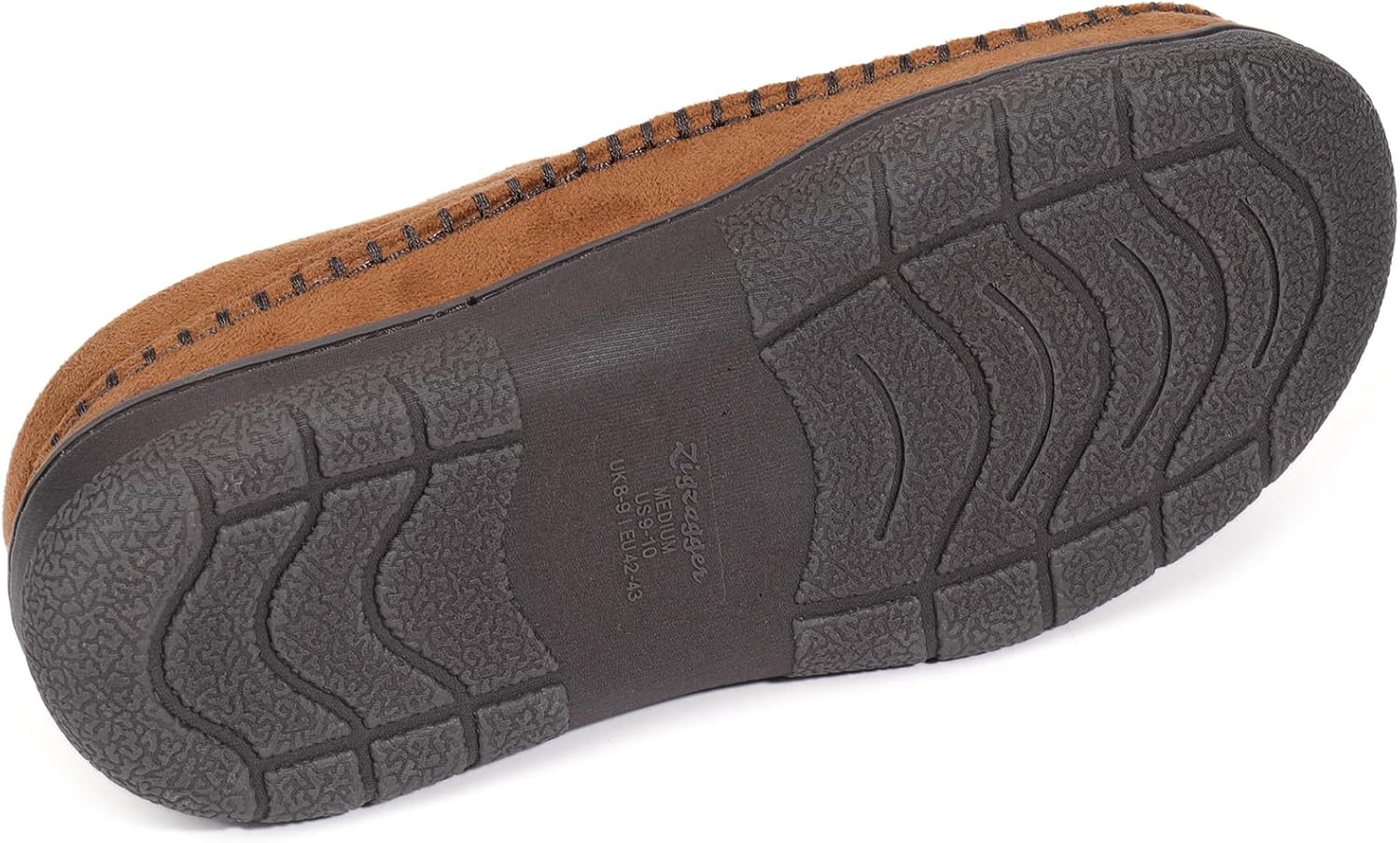 Thumbnail 5 de Zigzagger Men’s Slip-On Moccasin Slippers with Memory Foam Insoles (Indoor/Outdoor)