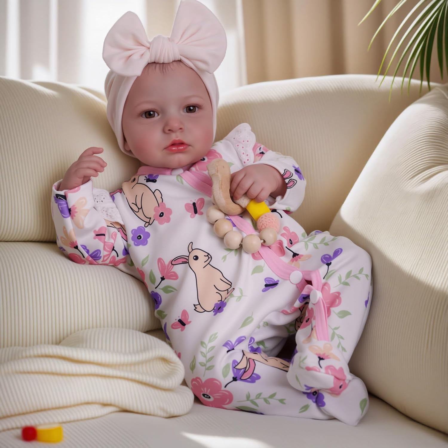 Thumbnail 3 de BABESIDE Reborn Baby Doll 20-inch