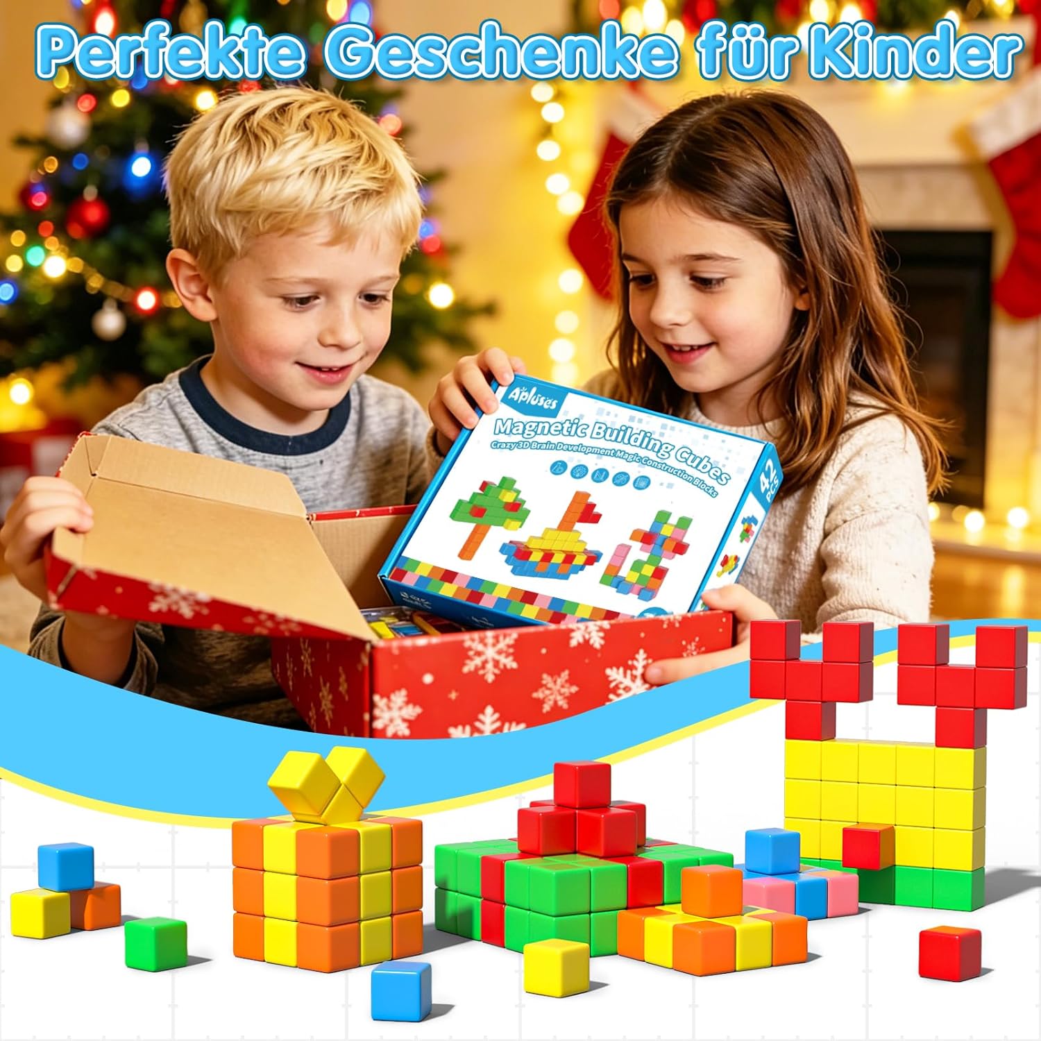 Thumbnail 5 de Magnetische Bausteine für Kinder ab 3 Jahre