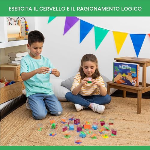 Thumbnail 7 de BONNYCO Cubi Rompicapo Bambini 30 Mini Giochi per Gadget Compleanno
