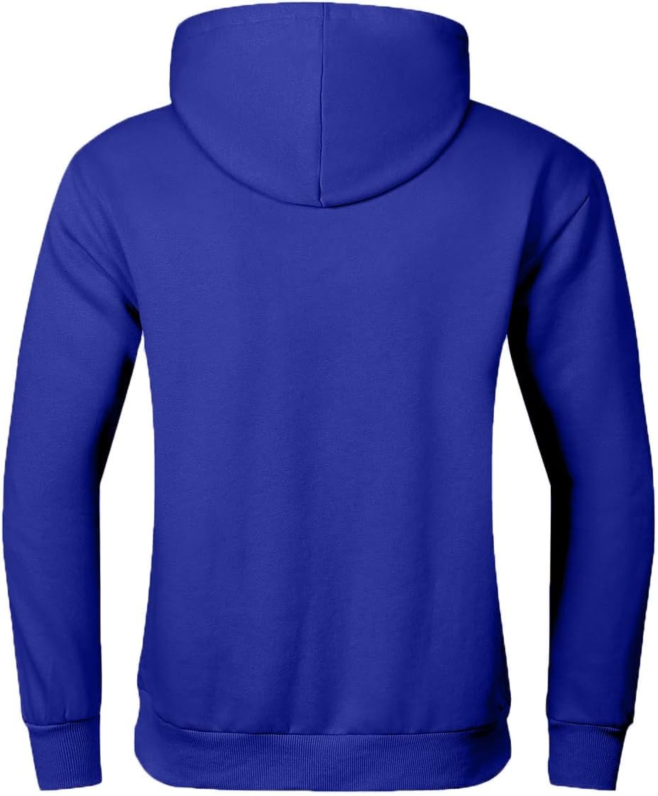 Thumbnail 4 de JMIERR Herren Hoodie Freizeit-Pullover mit Kapuze und Kordelzug – Winter Warm, Baumwolle