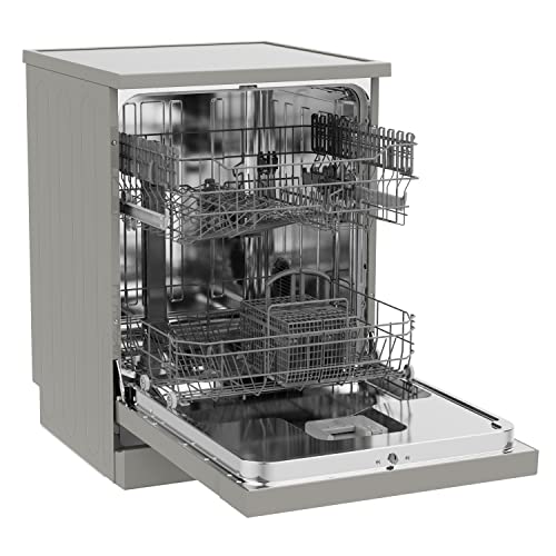 Detalle de Hisense HS622E90XUK Freestanding Dishwasher: 85cm, 13 Place Settings, Eco Program, Dry+