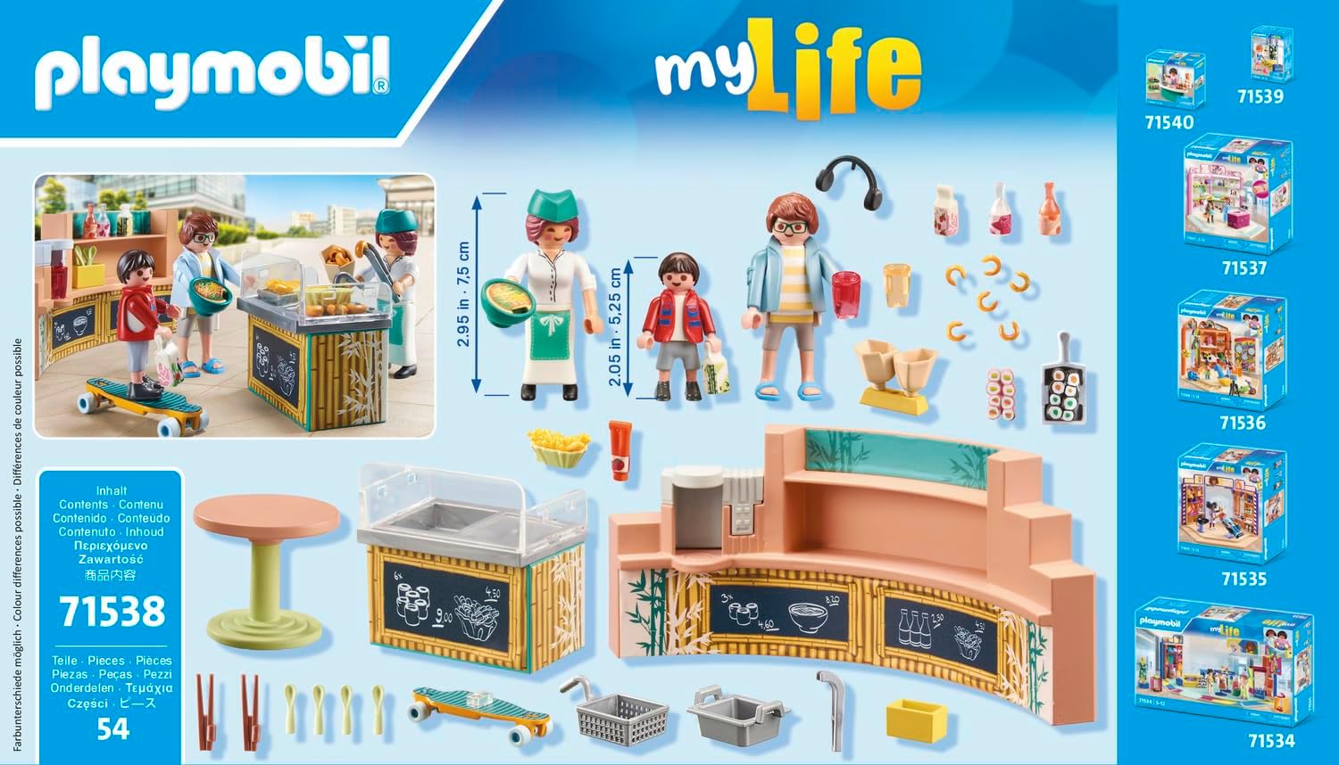 Thumbnail 4 de PLAYMOBIL myLife 71534 modewinkel met 2 verdiepingen en 76 onderdelen