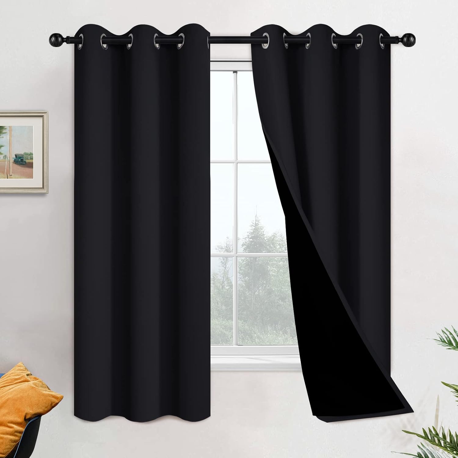 Detalle de Yakamok Blackout Curtains, 42 x 63 Inches