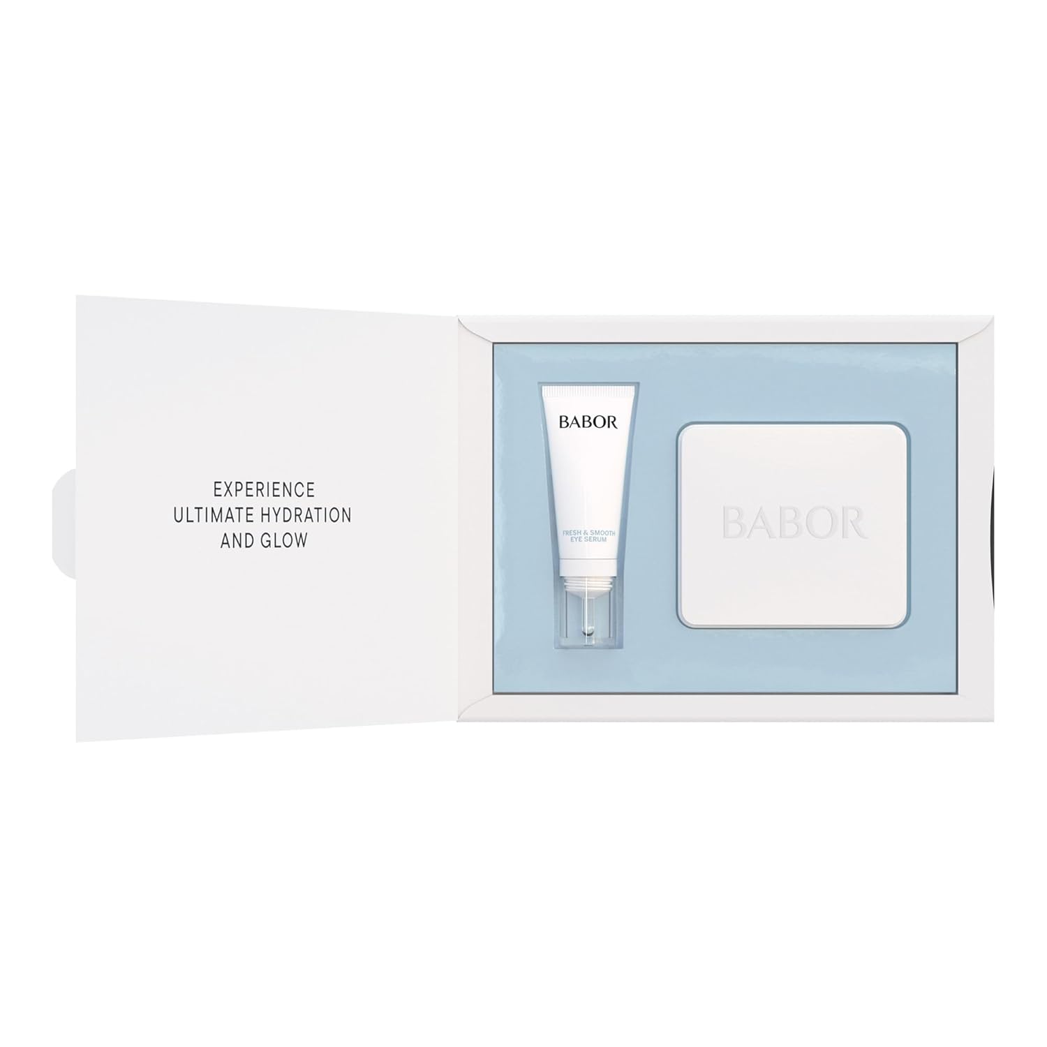 Thumbnail 2 de BABOR Instant Fresh & Smooth Eye Serum + Patches Set (Augenserum & wiederverwendbare Augenpads) – 15 ml