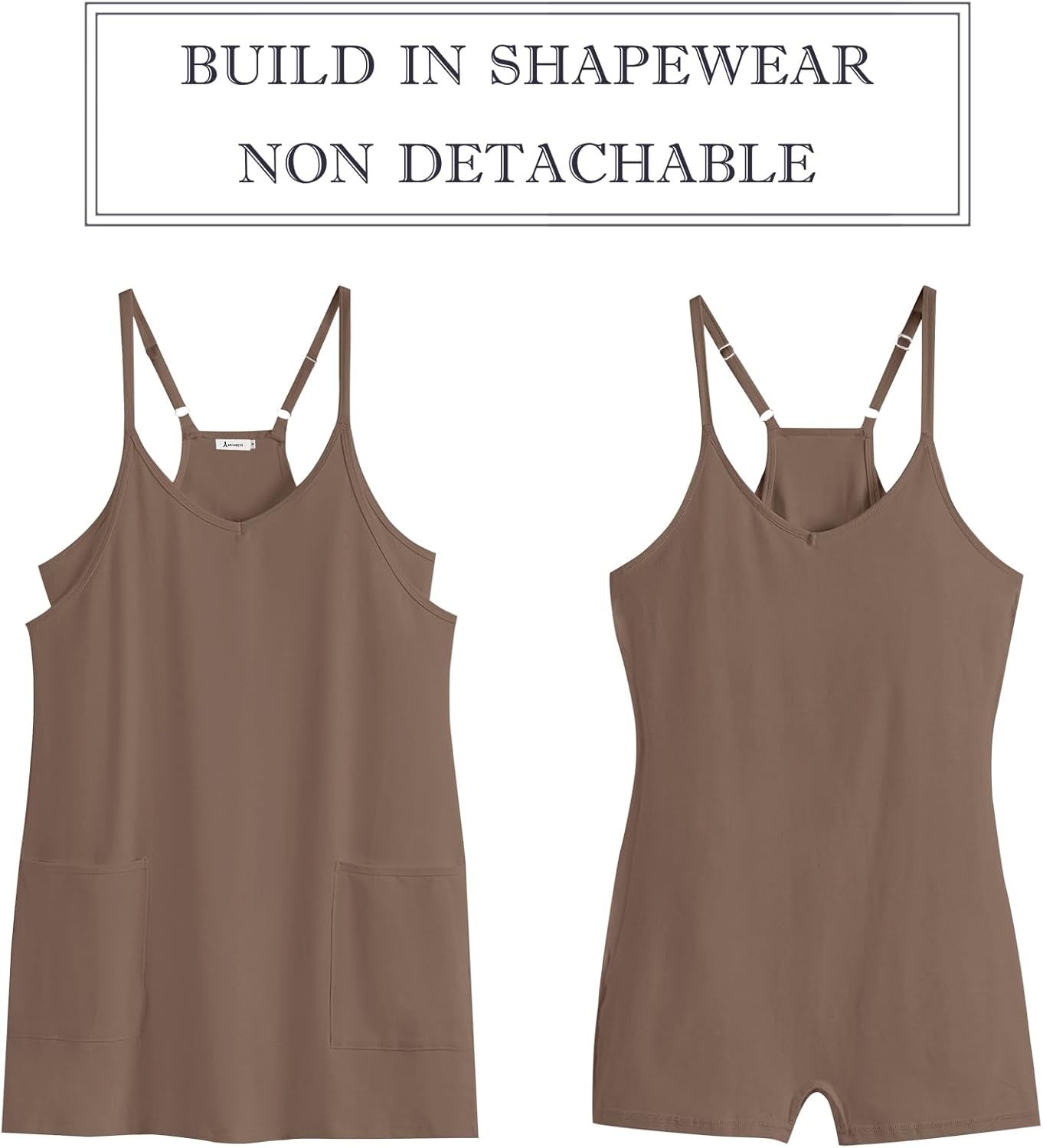 Thumbnail 5 de ANRABESS Women Athletic Dress with Built-in Shorts — Summer Tennis & Active Dress