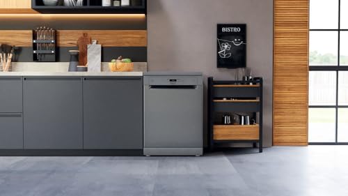 Detalle 2 de Hotpoint HFC3C33WX – Lave-vaisselle pose-libre 14 couverts, Zone Wash 3D, Active Dry, Inverter, Silent 43 dB, Inox