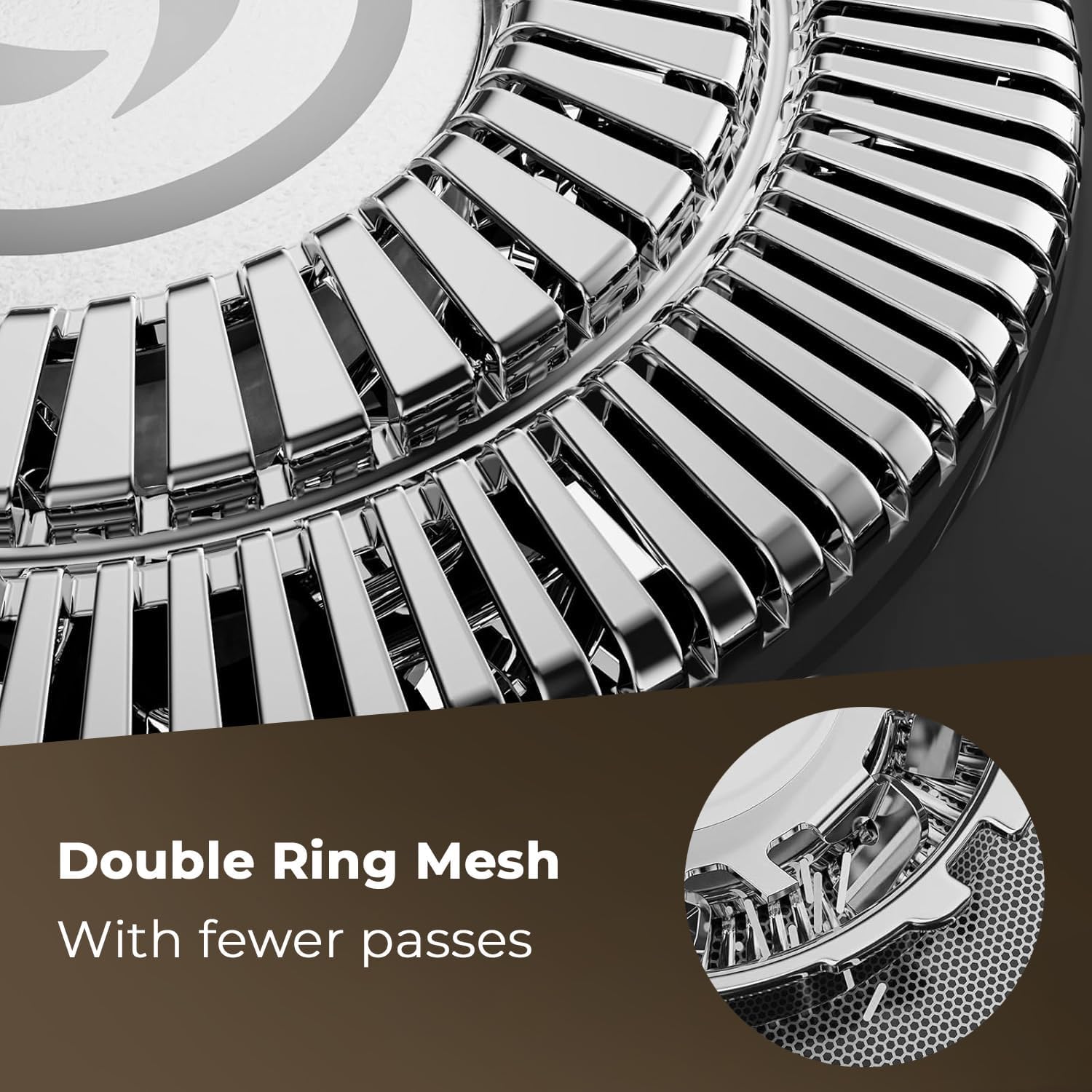 Thumbnail 2 de VitezTab Cordless Electric Razor for Men with 4D Floating Head, LED Display, Travel Lock & Pop-up Trimmer