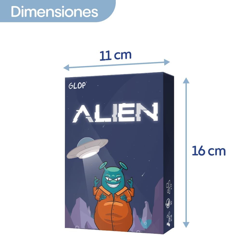 Thumbnail 6 de Glop Alien 🛸 Juego de Cartas para Todas las Edades