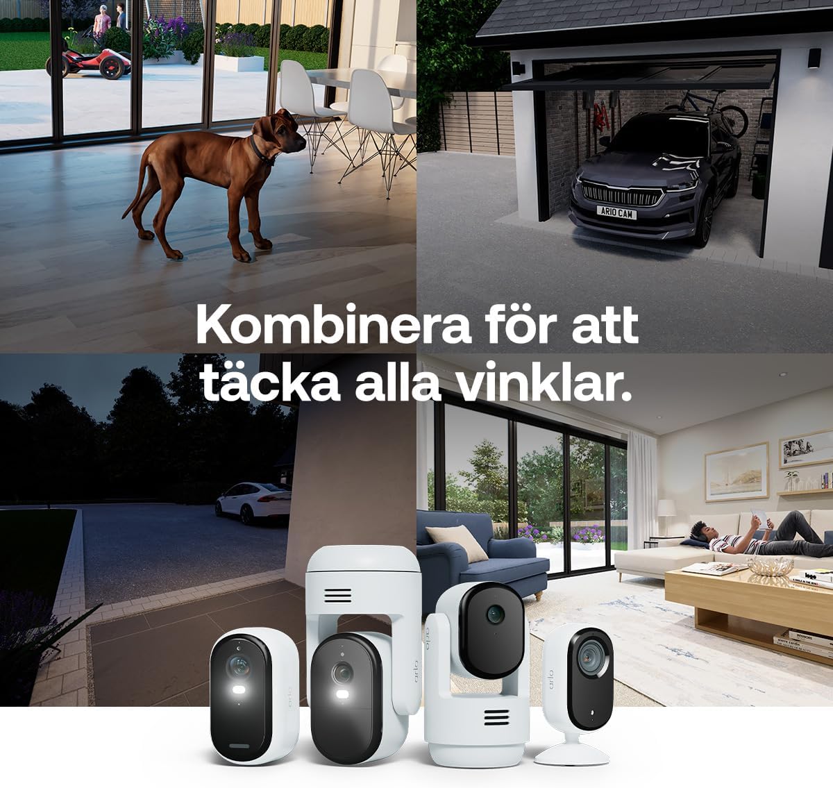Thumbnail 6 de Arlo 06-UW49-7LWF Essential 3 Outdoor 2K – utomhuskamera med färgnattseende