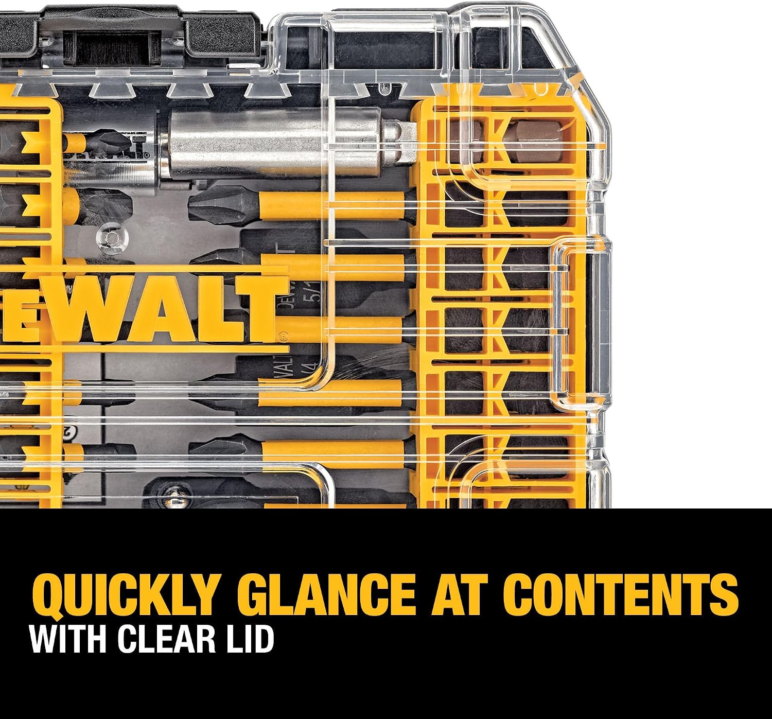 Detalle 2 de DEWALT DWA2T40IR 40-Piece FlexTorq Impact-Ready Screwdriver Bit Set