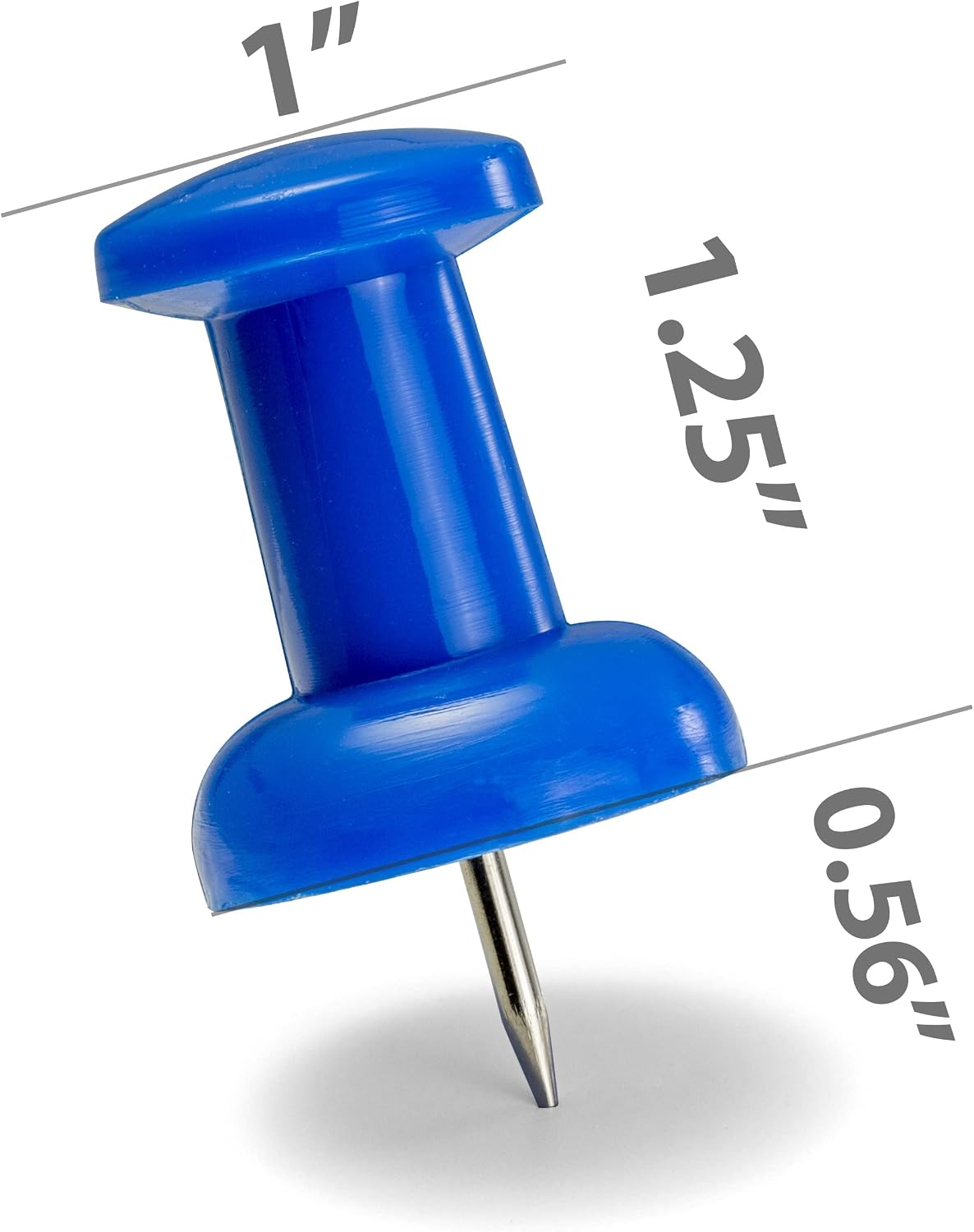 Detalle de Officemate 92905 ジャイアントプッシュピン アソートカラー 1-1/2インチ