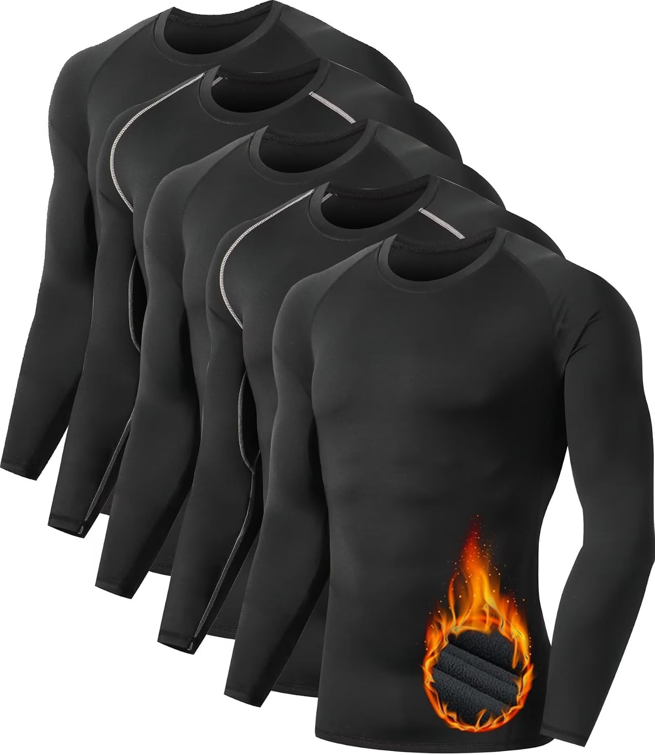 Detalle de Thermal Compression Shirt 5-Pack