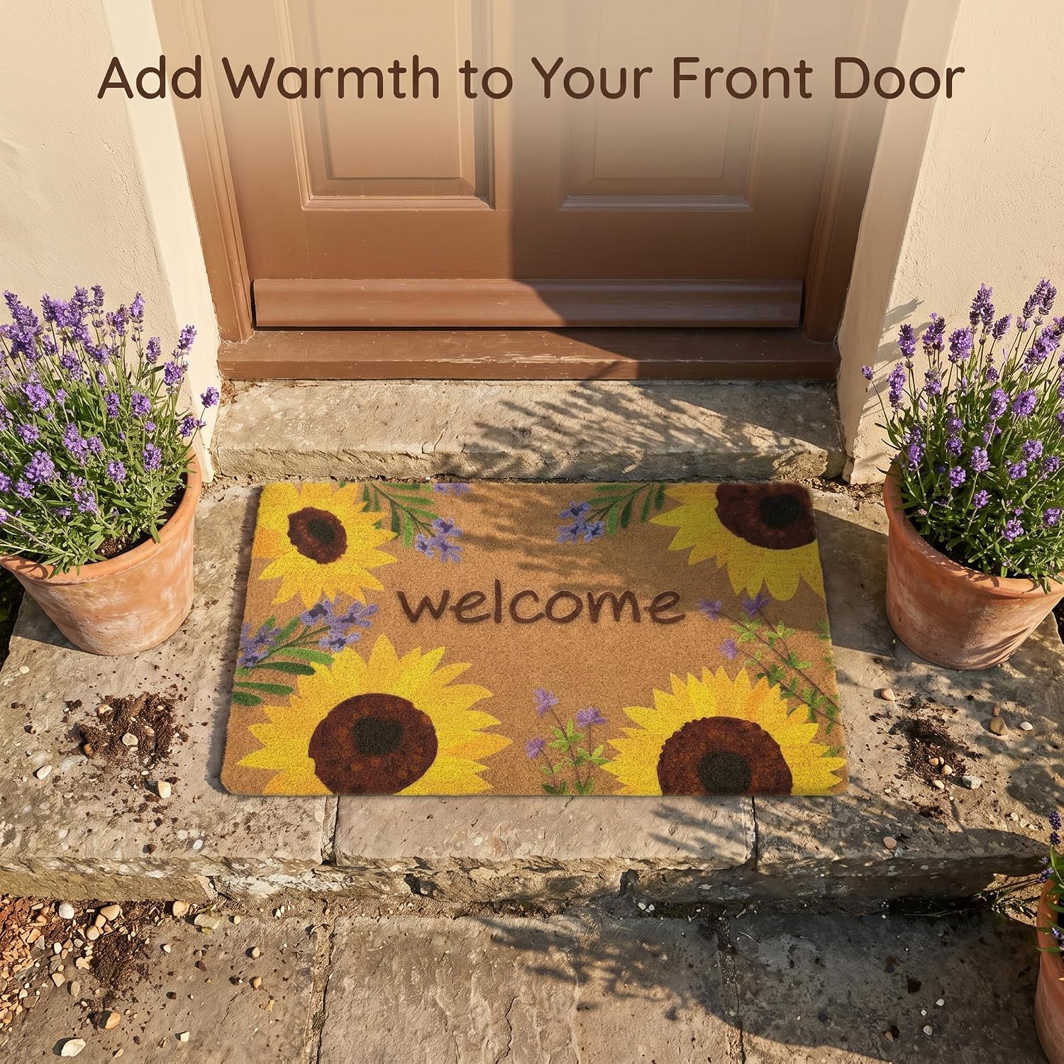 Thumbnail 5 de Faux Coir Doormat, 29.5 × 17 in