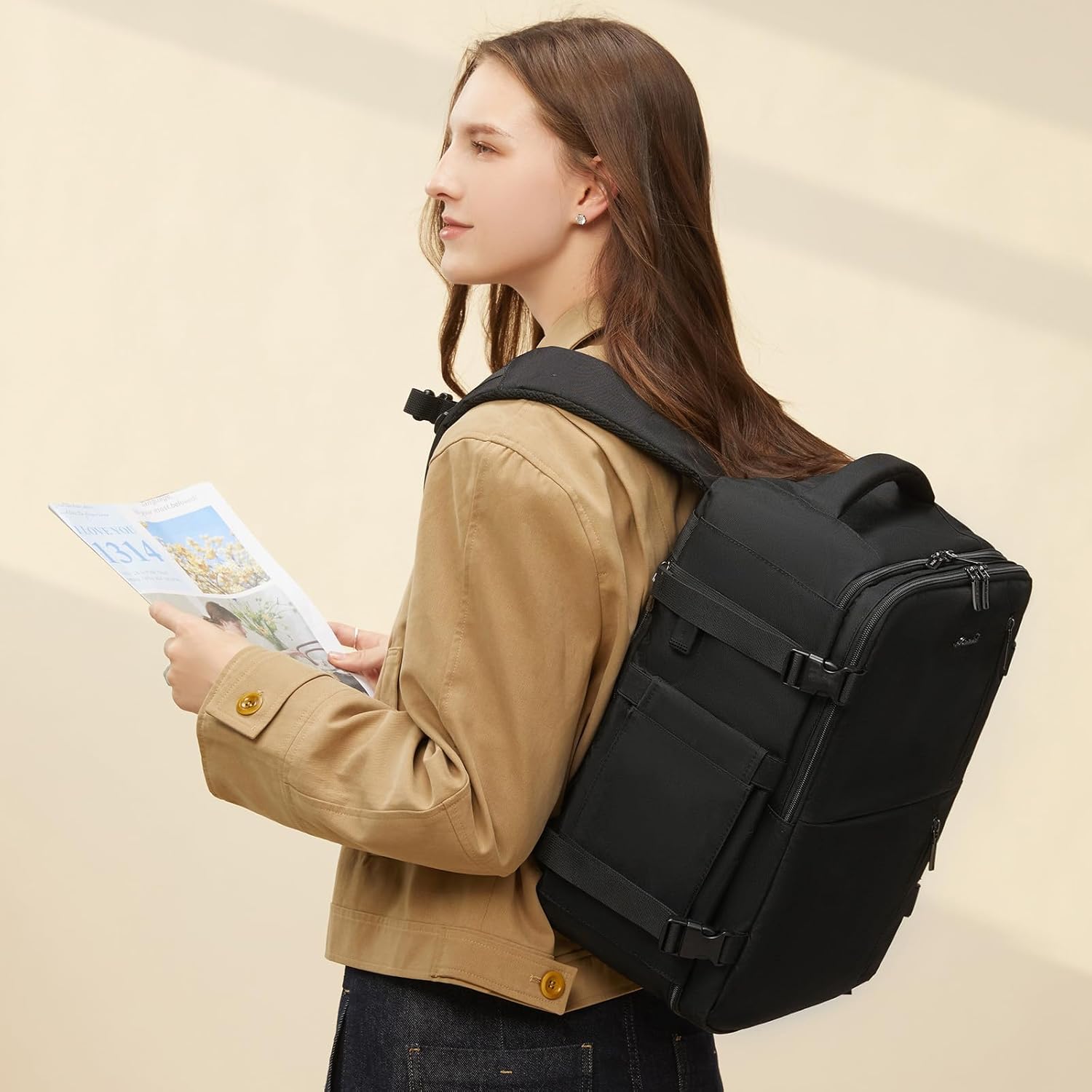Thumbnail 1 de LOVEVOOK Ryanair Cabin Bags 40x30x20 Travel Backpack Underseat