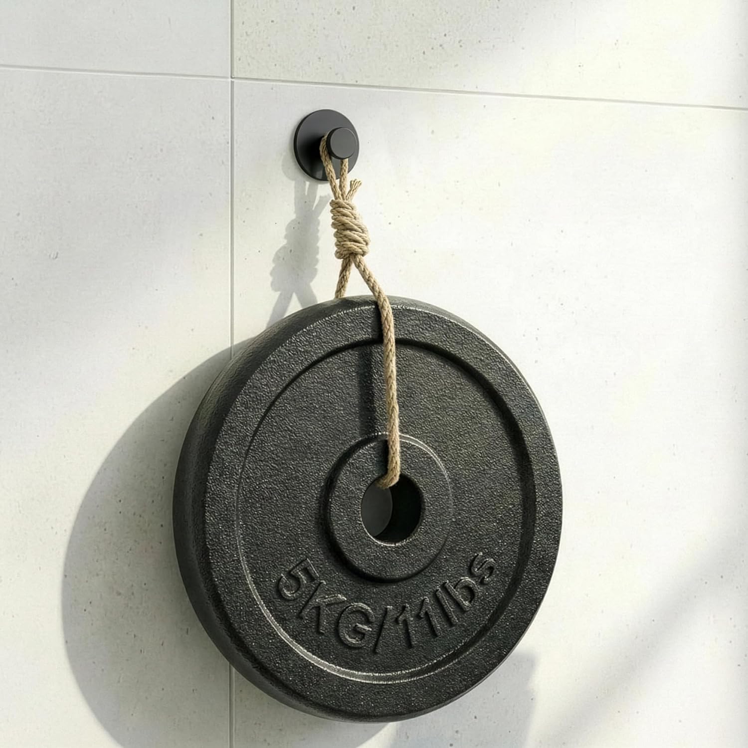 Detalle 2 de Minismus Set 6 ganci adesivi da parete in acciaio inox – tenuta forte fino a 5 kg ciascuno, senza fori