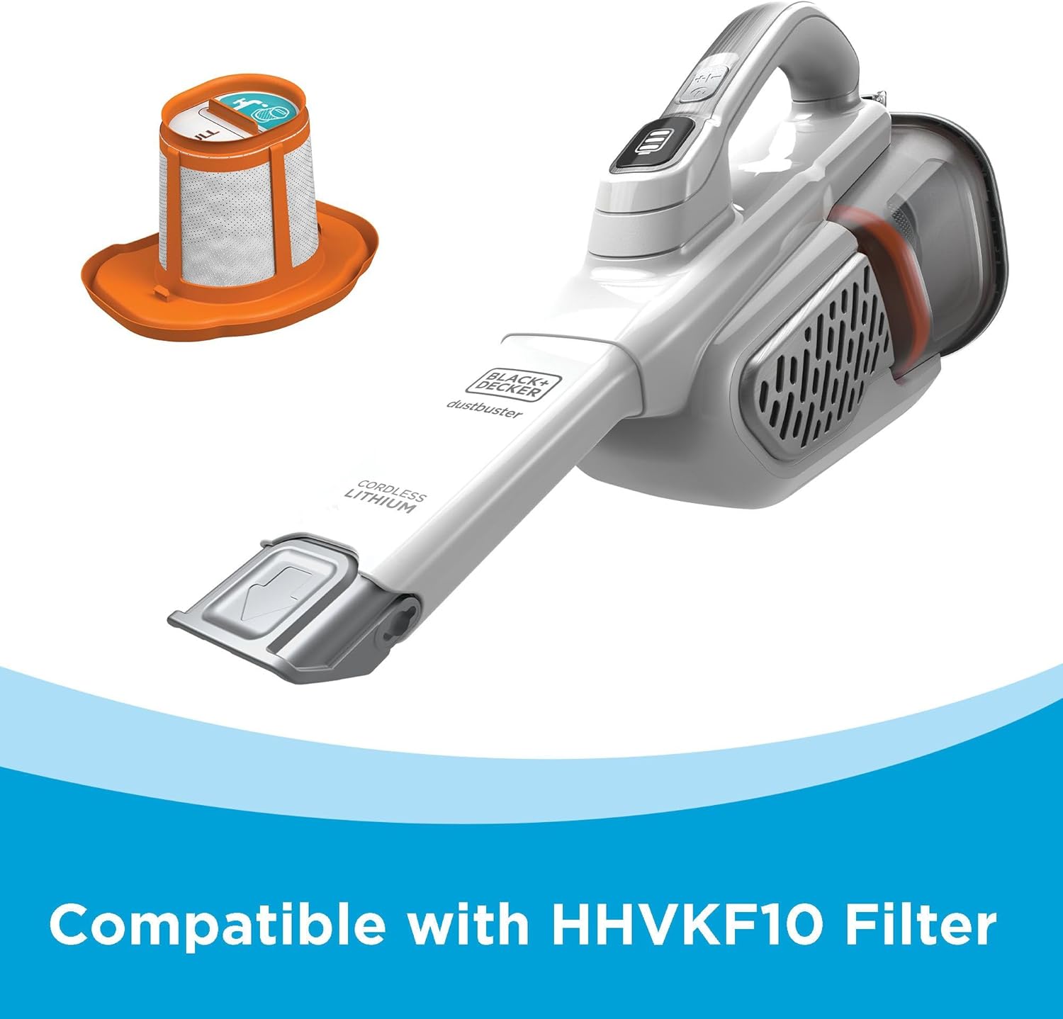 Thumbnail 2 de BLACK+DECKER Dust Buster HHVK320J10: Cordless Hand Vacuum with Extended Runtime