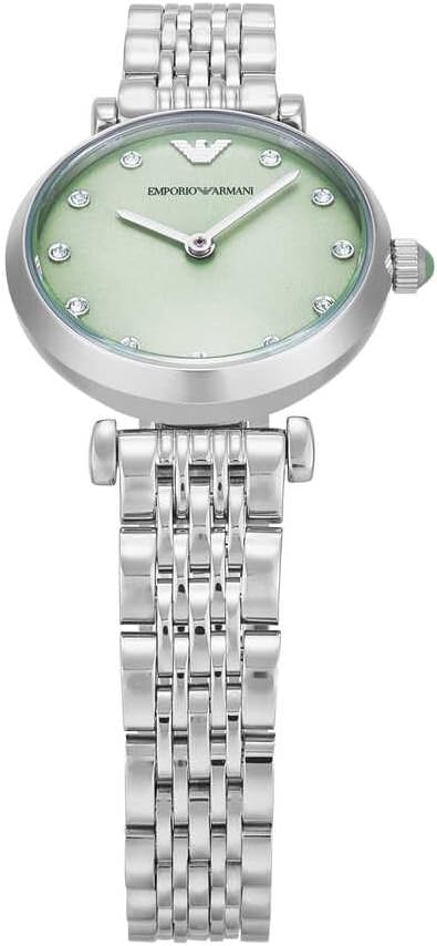 Thumbnail 3 de Emporio Armani Armbanduhr mit grünem Zifferblatt, 28-mm-Gehäuse und analoge Anzeige