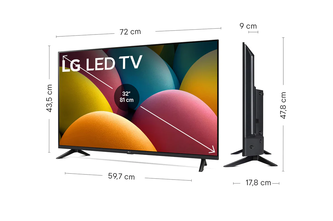 Detalle 2 de LG 32LR60006LA Smart TV 32" FHD 2025
