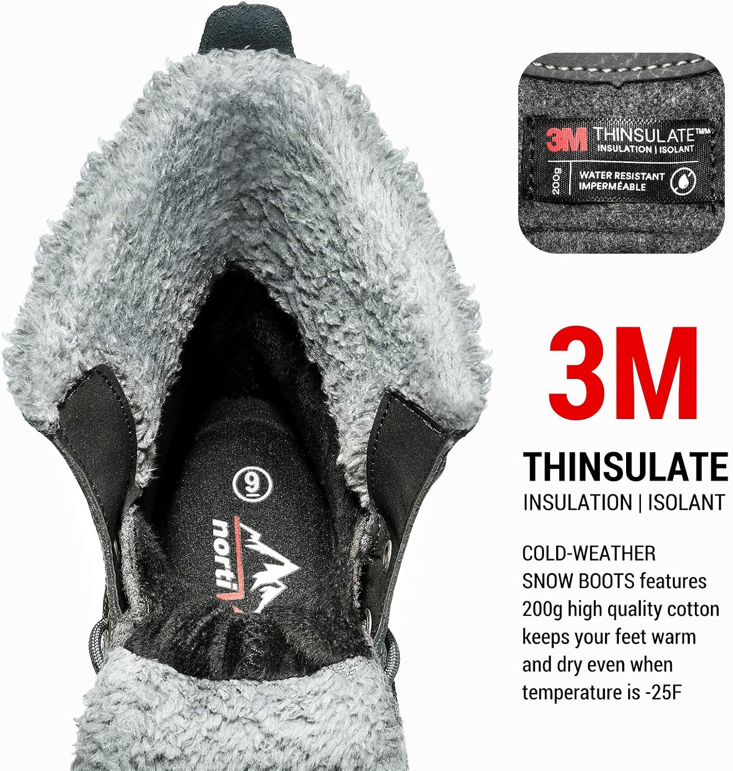 Thumbnail 1 de NORTIV 8 Botas de Trekking de Nieve