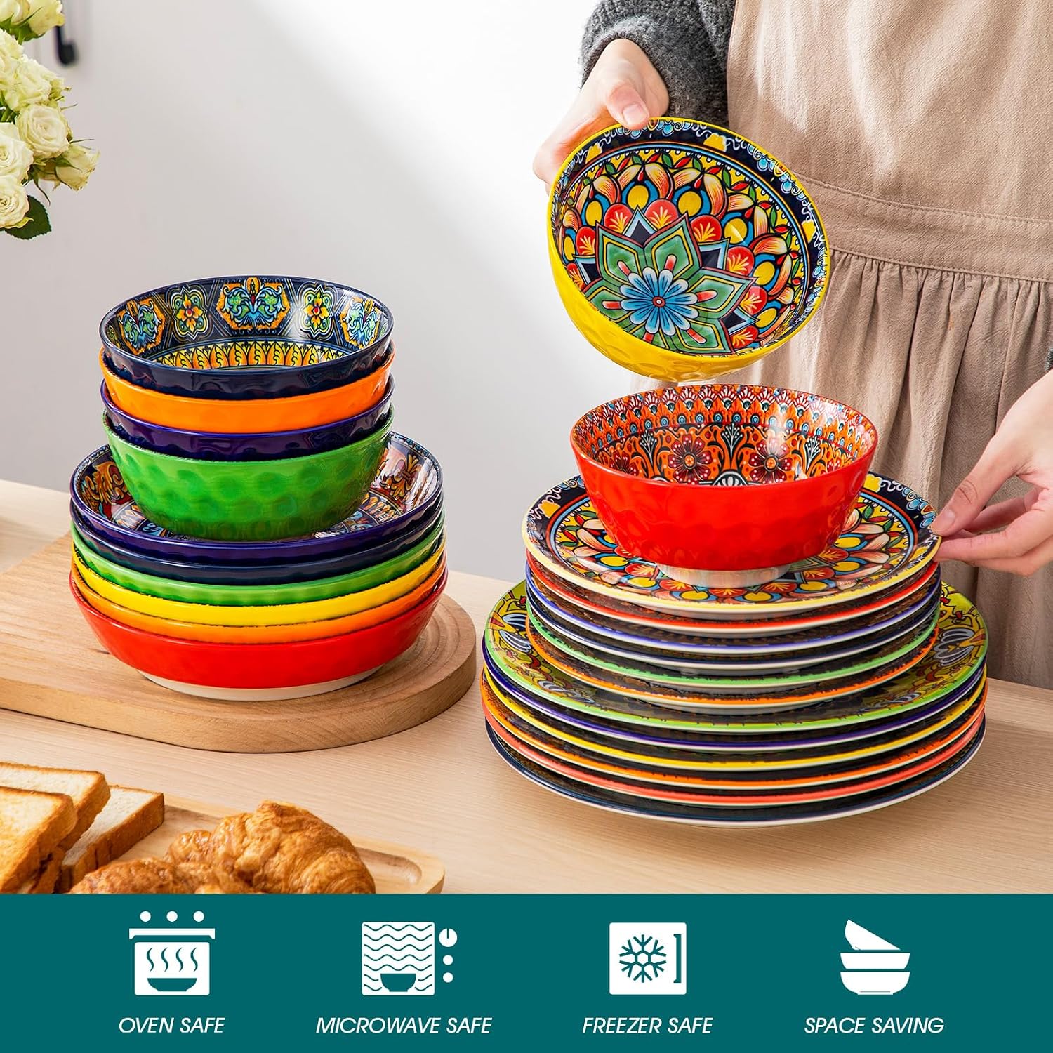 Thumbnail 3 de vancasso KRVI Dinner Set 24-Piece