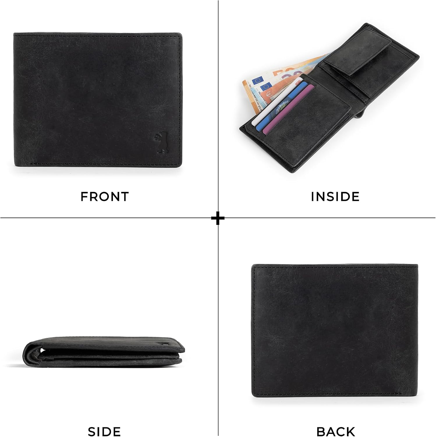 Thumbnail 5 de Berliner Bags Peter Cartera de piel 12x9,5 cm