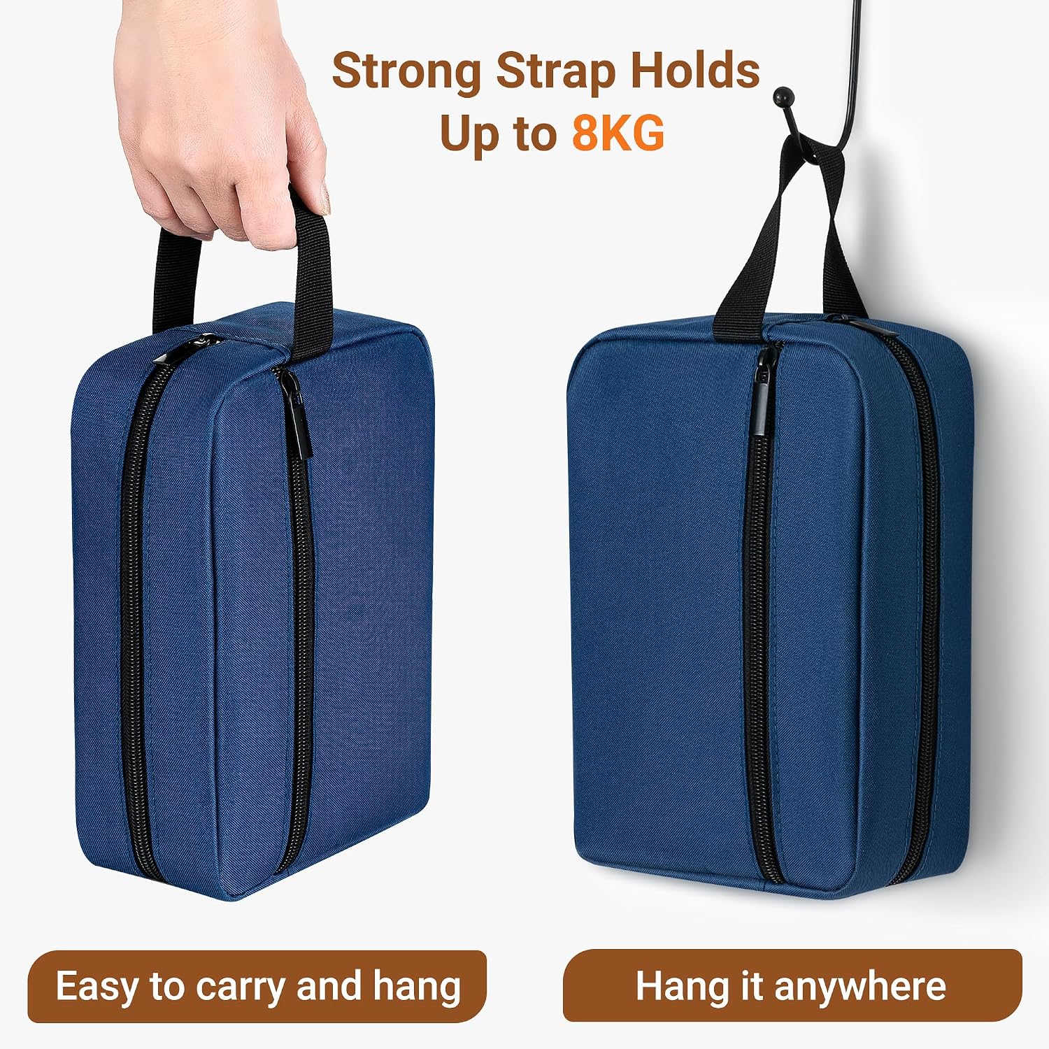 Detalle de Elviros Travel Toiletry Bag 21cm