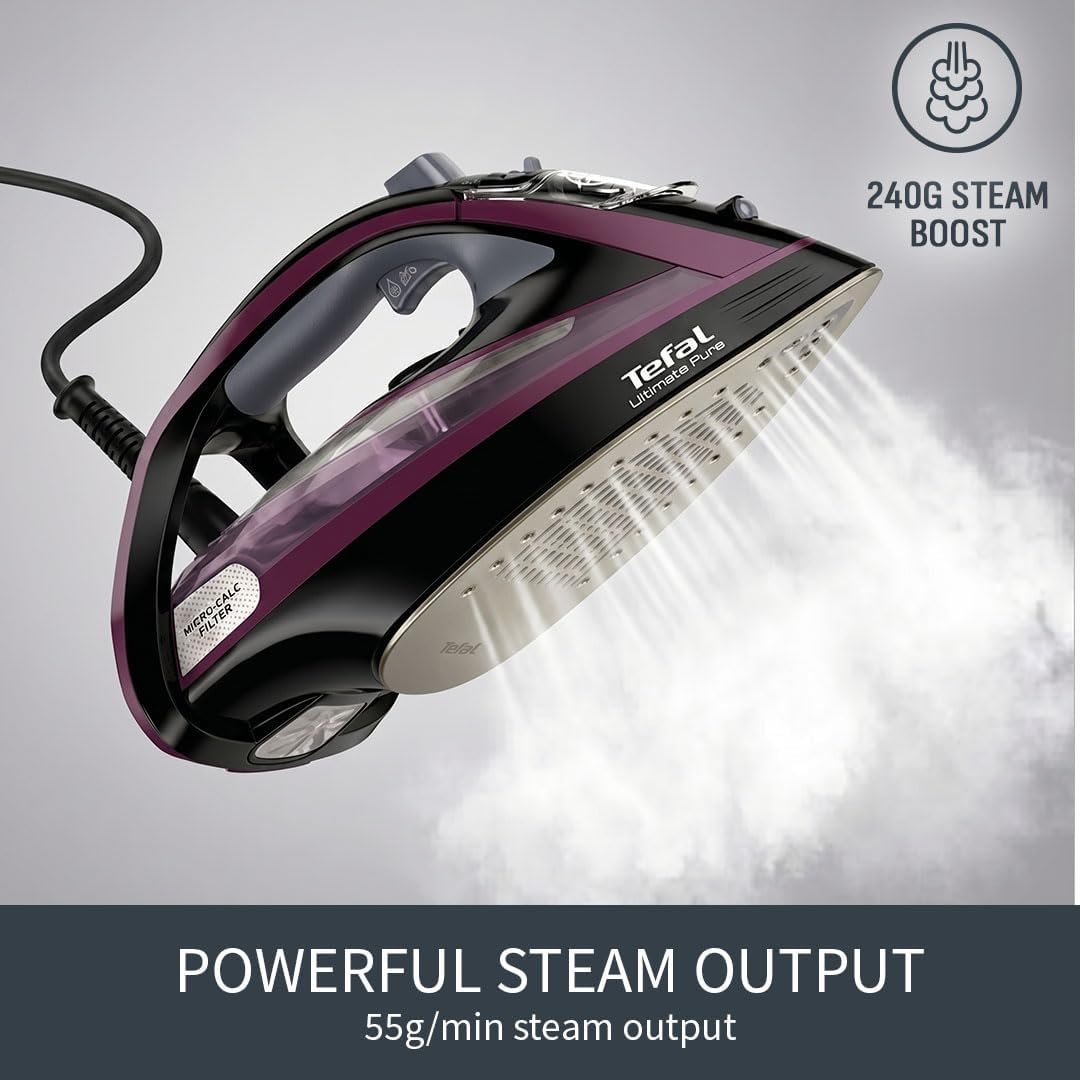Thumbnail 2 de Tefal Ultimate Pure Steam Iron 3000W, 240 g/min steam iron 🧨