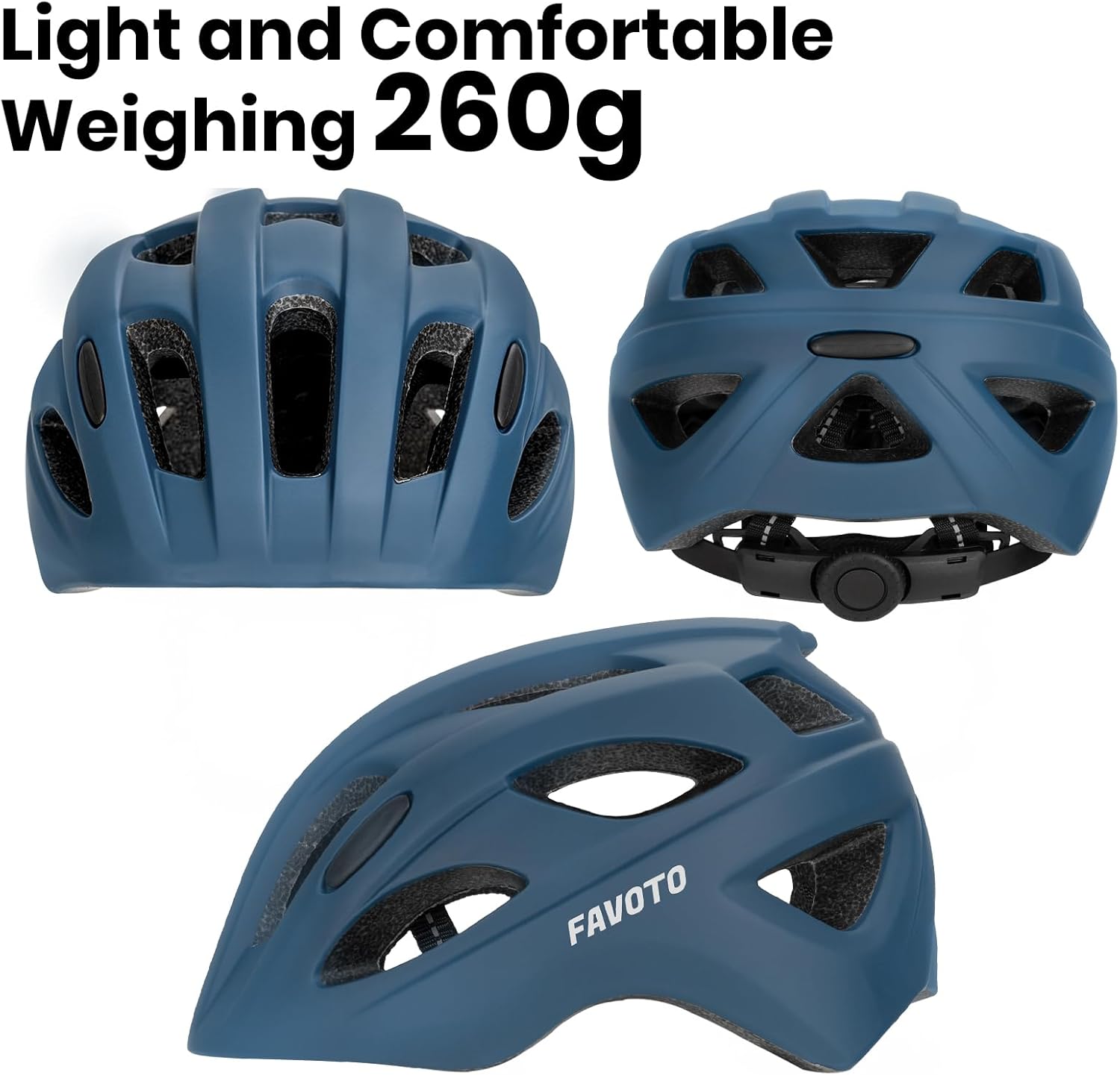 Thumbnail 4 de Favoto Kids Bike Helmet: Adjustable, Lightweight, and Multi-Sport Safety for Young Riders