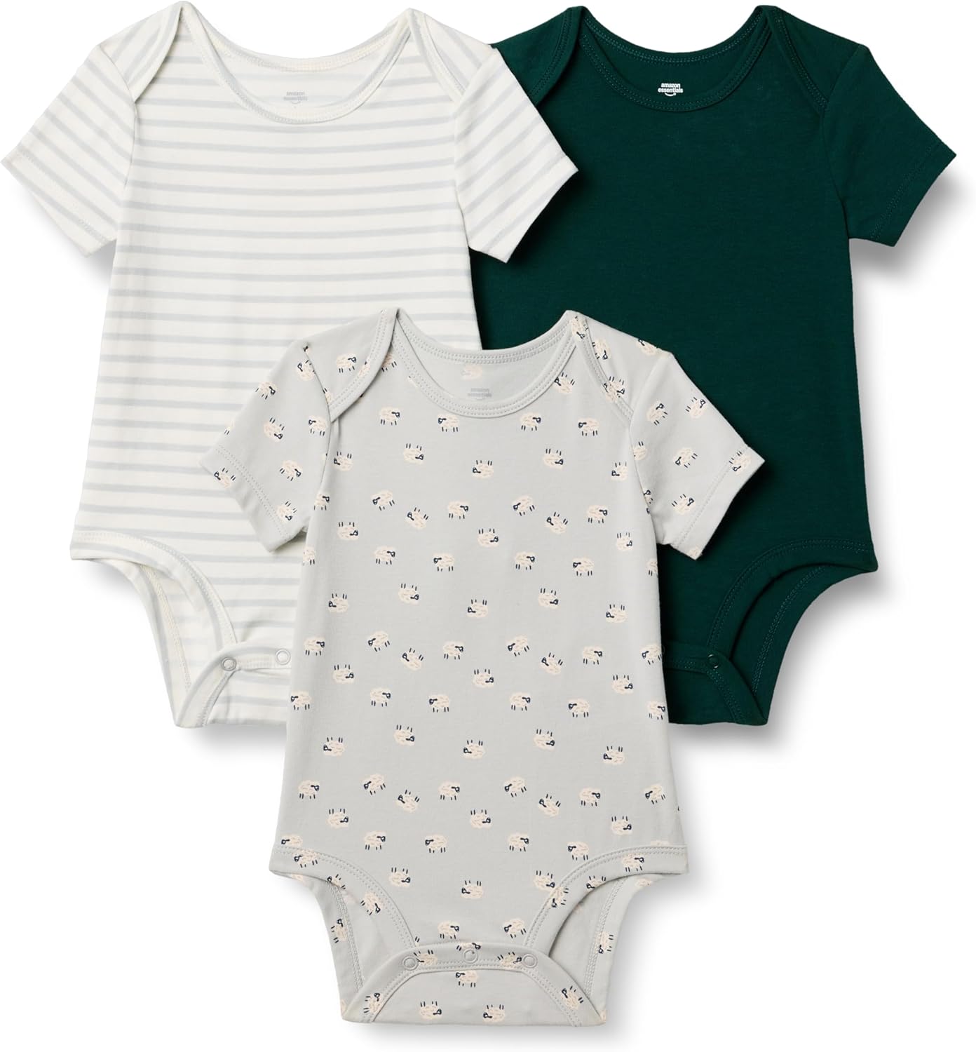 Thumbnail 6 de Amazon Essentials x Sofia Grainge Unisex Babies' Short-sleeved Crewneck Bodysuit, Pack of 3