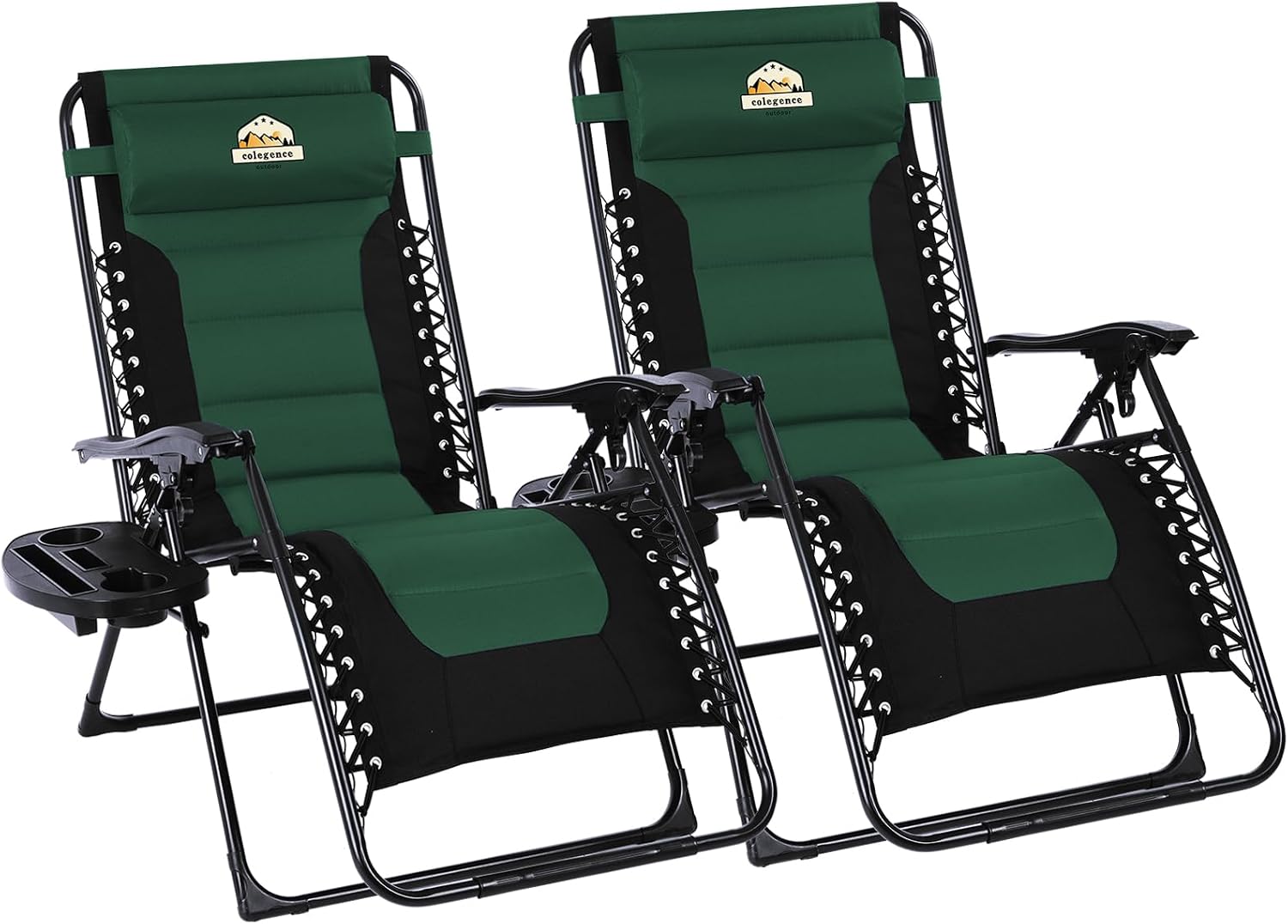 Detalle de Colegence Zero Gravity Chairs, 400-lb Capacity