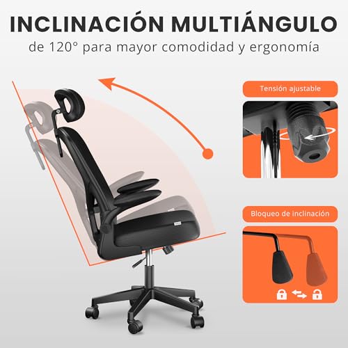 Thumbnail 6 de JUPPLIES Silla Escritorio Ergonómica: ajuste completo para jornadas largas
