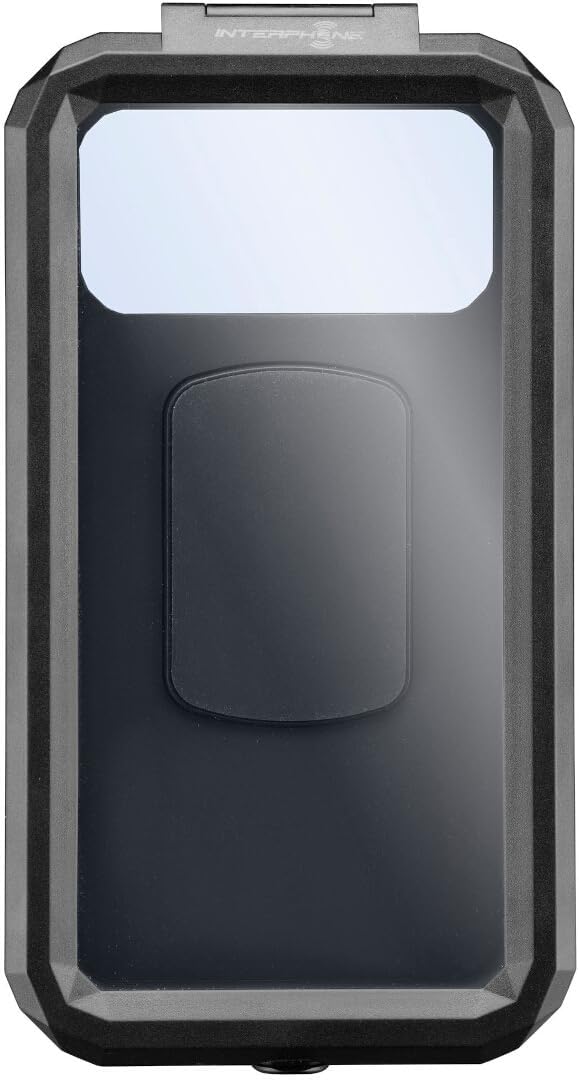 Detalle de INTERPHONE ARMOR - Porta Cellulare Moto e Bicicletta con Rotazione 360°, protezione acqua/polveri, compatibile 4,5"–5,8