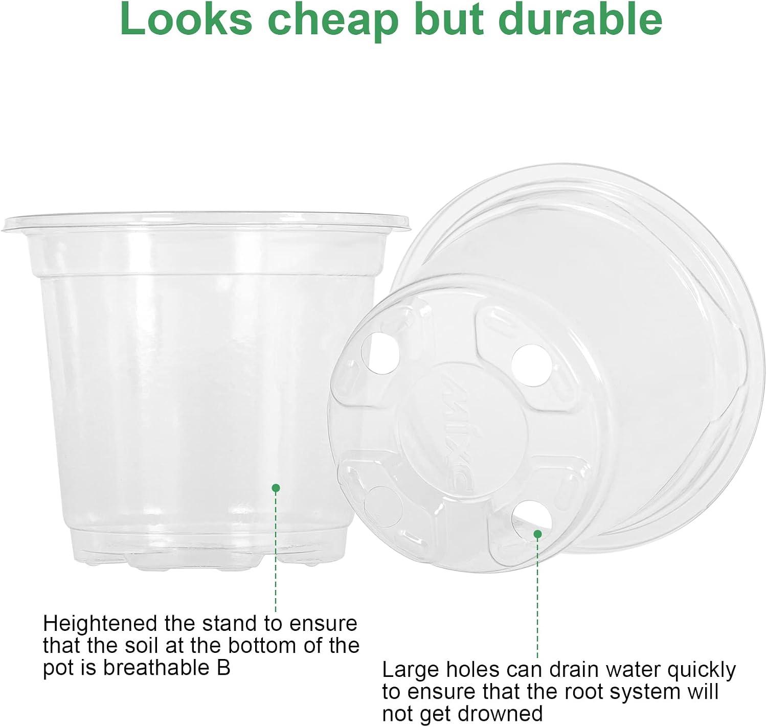 Detalle 1 de MIXC Nursery Pots, 4-inch