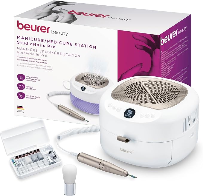 Beurer MP 200 StudioNails Pro 💅 Estación de manicura profesional