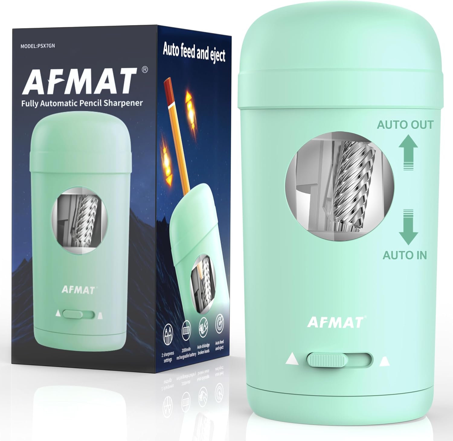 AFMAT PSX7 Fully Automatic Electric Pencil Sharpener (φ7–8 mm)