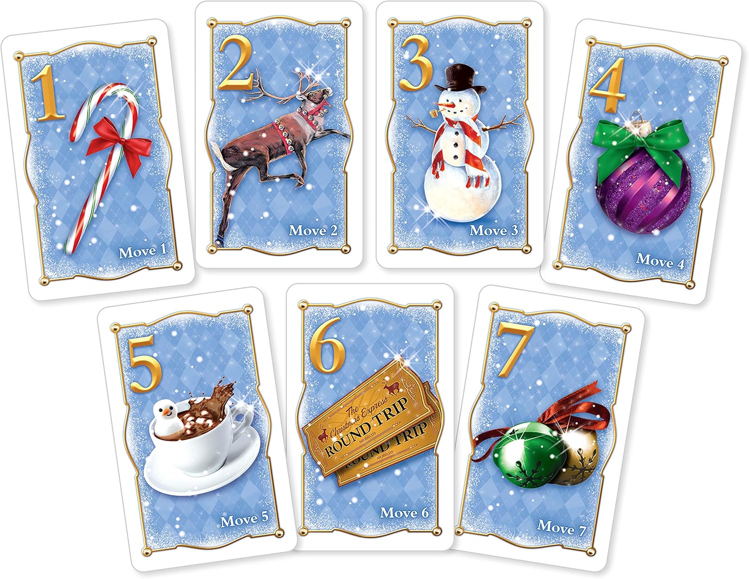 Thumbnail 3 de Cheatwell Games Christmas Express Board Game – All Aboard for a Jolly Race to the North Pole