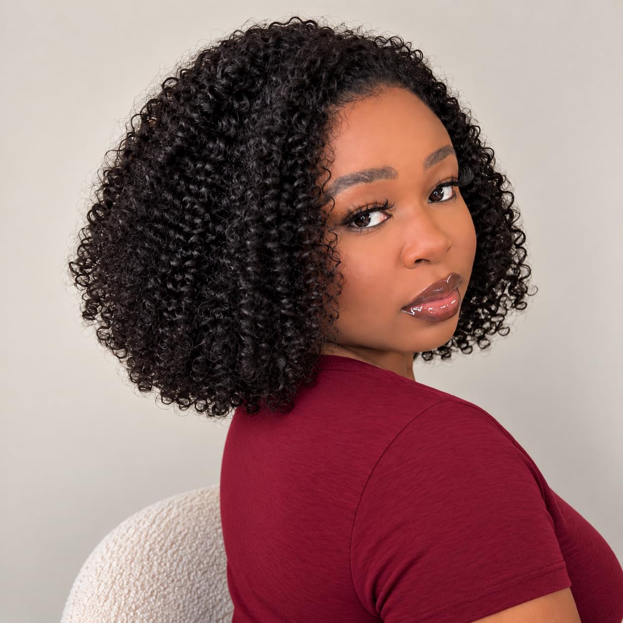 Detalle de The Fox Half Wig, 100% Remy Human Hair