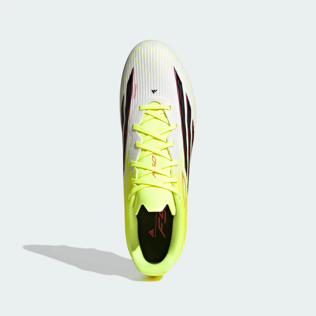 Thumbnail 2 de Adidas Bota de fútbol F50 League para césped natural húmedo – Amarillo