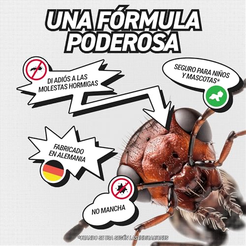 Detalle 2 de RepellShield Spray Antihormigas Natural 250 ml: barrera duradera para interior y exterior