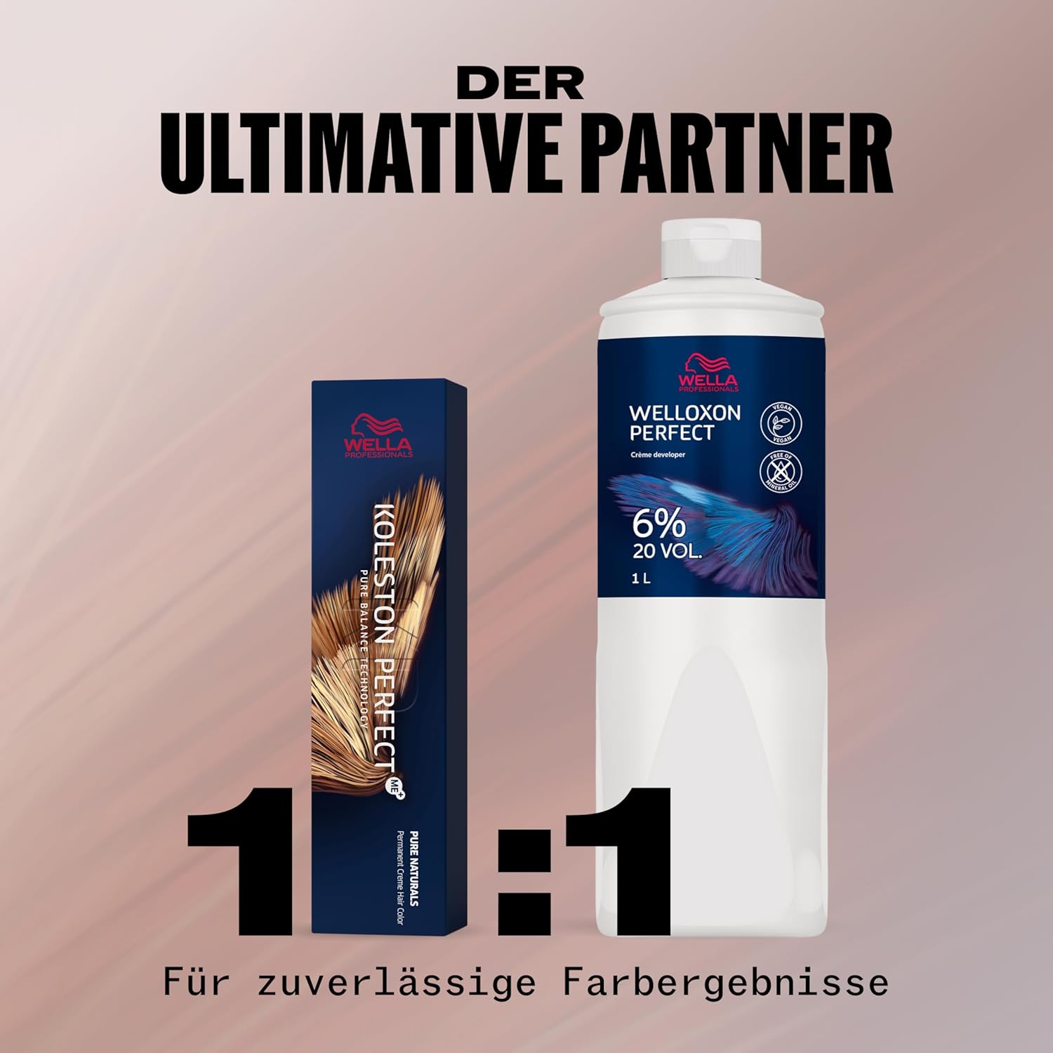 Thumbnail 3 de Wella Professionals Koleston Perfect Pure Naturals 6/00 Dunkelblond Natur – Permanente Coloration, 60 ml