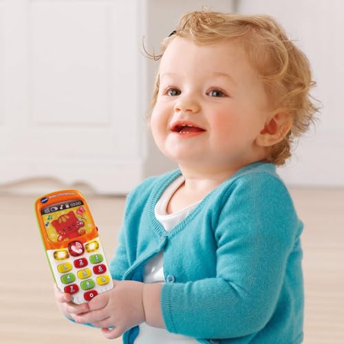 Detalle 2 de VTech Baby Smartphone Bilingue Mixte – Téléphone Bébé FR, éveil et bilinguisme