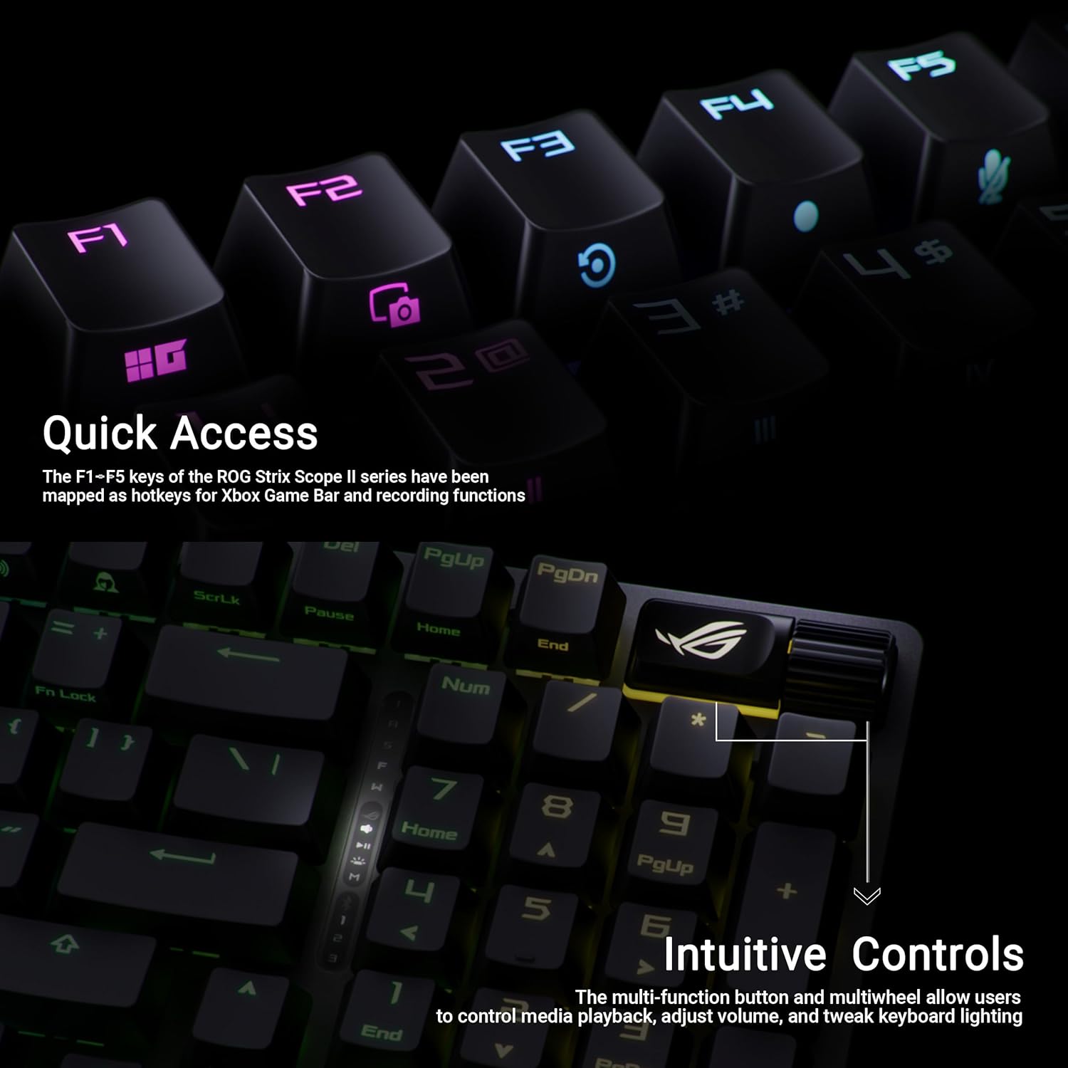 Thumbnail 6 de ASUS ROG Strix Scope II 96 Wireless mechanical keyboard