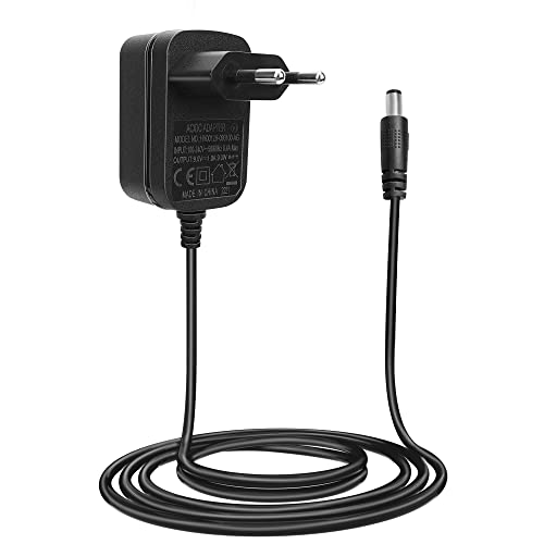 Detalle de iLitLuk Alimentatore per Pedaliere Chitarra 9V 1A – Centro Negativo, 5,5x2,1 mm, 150 cm