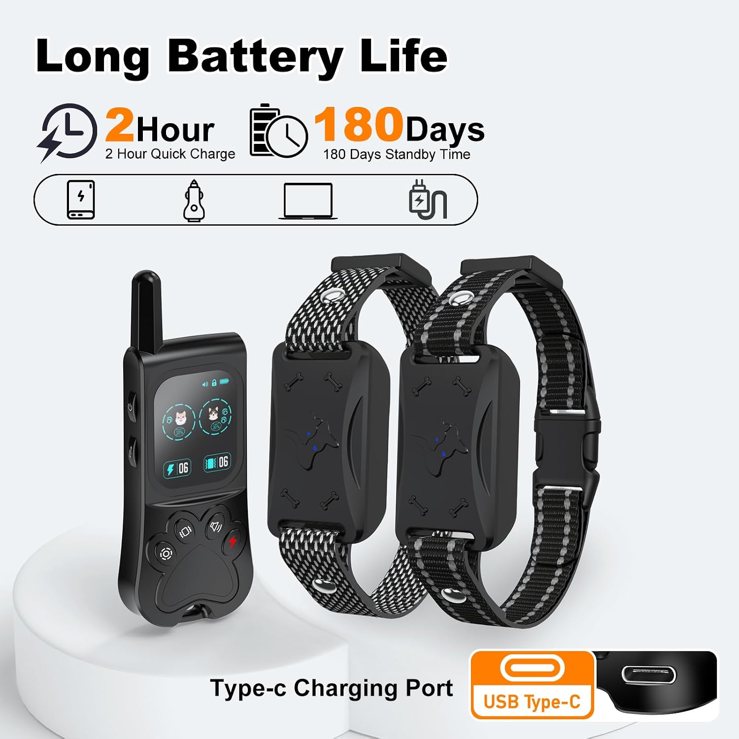 Thumbnail 6 de Ecoluminor Wireless Dog Fence and Training Collar 2-Pack
