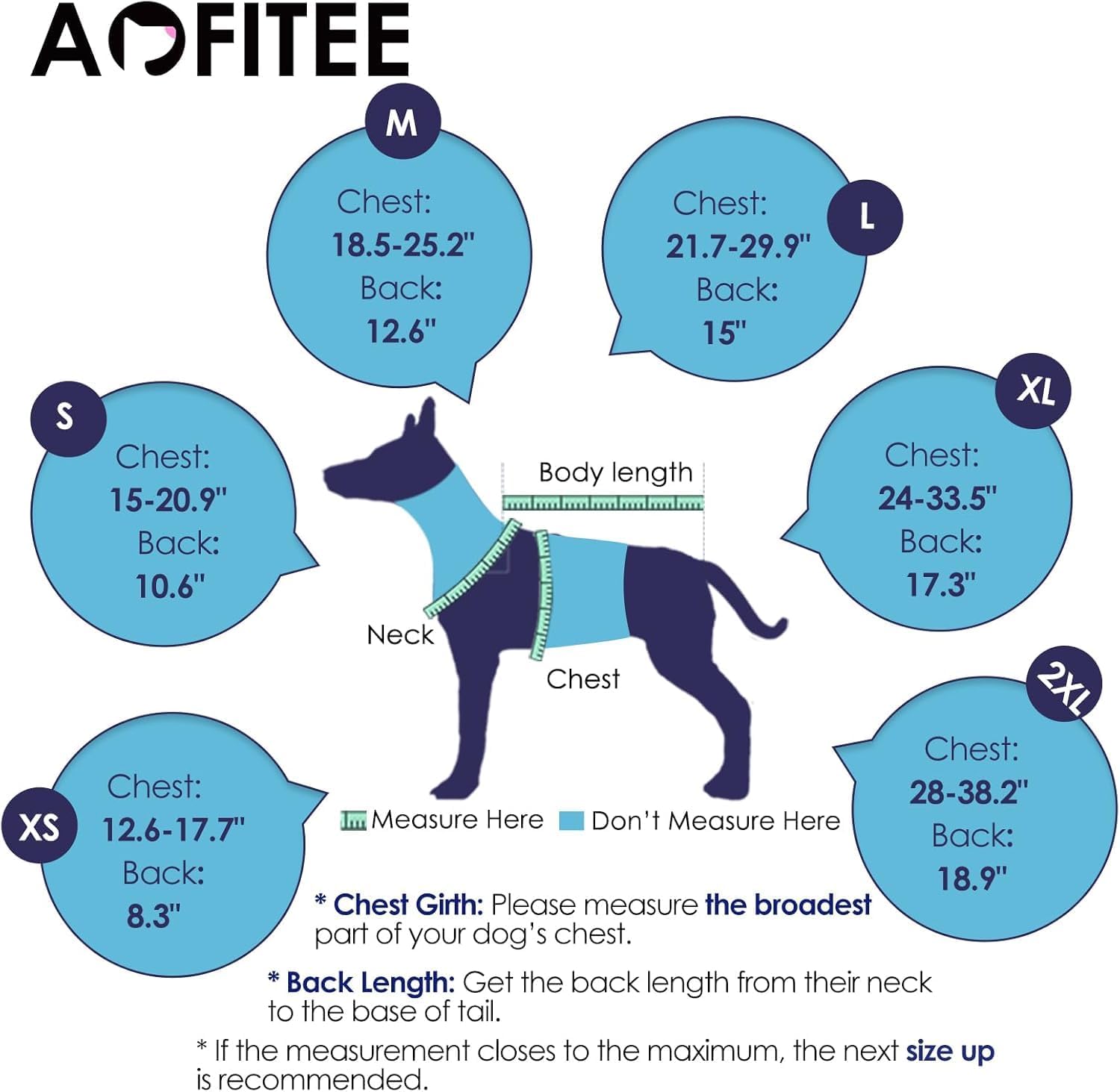 Detalle de AOFITEE Gilet de Sauvetage pour Chien – Réglable, Haute Flottaison avec Poignée et Fermeture Éclair