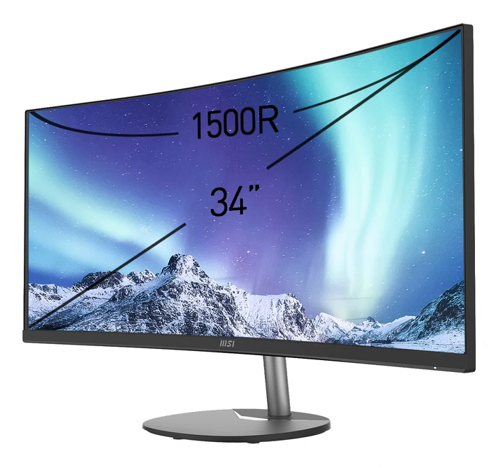 Thumbnail 4 de MSI PRO MP341CQDE 34" Ultrawide Monitor