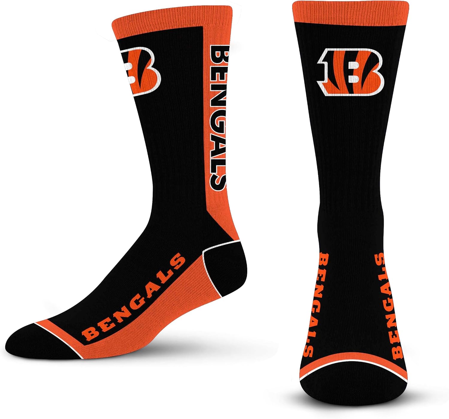 Detalle de For Bare Feet NFL Unisex MVP Crew Sock (Kansas City Chiefs) – Large