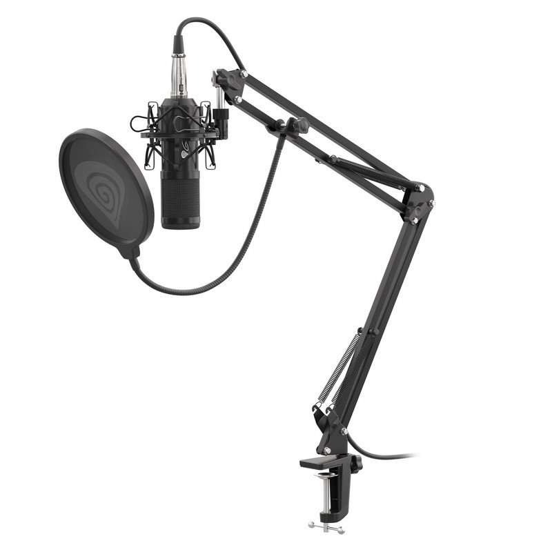 Detalle de Genesis Radium 300 XLR micrófono condensador cardioide 🎙